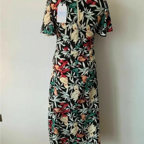 Brave Soul Lorraine Floral Maxi Dress Multicolour Size S - Picture 4 of 6